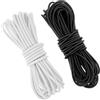 DAVIDJAMESCLARKE 2 fili elastici in nylon, 2,5 mm x 10 m, per maschere, cappelli da festa, fai da te, creazione di gioielli, corde per biancheria, campeggio, rimorchi, lacci