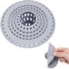 JOOTUEPO 1 Pezzi Silicone Raccogli Capelli Doccia con Ventosa, Filtro per Capelli Protezione Scarico, Universale Filtro di Scarico Anti Capelli per Cucina, Bagno