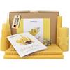 Wachsmann Set Fai da Te per Candele in Cera d'Api - Kit di Avvio per 10 Candele in Molte Colori - 100% Cera d'Api Pura dalla Germania, Incl. 10 Stoppini di Canapa & Istruzioni Illustrate