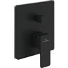 Villeroy & Boch Subway 3.0 miscelatore monocomando, per vasca e doccia, TVS112003000K5, Subway 3.0 nero opaco [Rubinetteria Bagno > Rubinetteria Doccia]