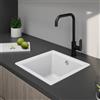 evineo line 300 lavello da cucina La: 40 P: 40 cm, EUN100WE, line 300 bianco [Lavelli da Cucina > per Base Sottolavello a partire da 40 cm]