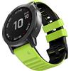 MYSNBKN Cinturino per Garmin Fenix 7/Fenix 6/Fenix 5, Cinturino in silicone da 22mm per Approach S60/S62,D2 Delta,EPIX 2,Forerunner 935/945(montaggio rapido)