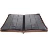docsmagic.de Premium PRO-Player 9-Pocket Zip-Album Brown - 360 Card Binder - MTG - PKM - YGO - Cerniera Marrone