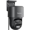 Reolink PoE 4K PTZ Telecamera Esterno a Doppio Obiettivo, 6X Zoom Ibrido, Rotazione a 355°/90°, Rilevamento Uomo/Veicolo/Animale, Visione Notturna a Colori, Audio Bidirezionale, TrackMix PoE (Grigio)