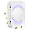 Jostart Ionizzatore Filtro Aria Appartamento, Purificatore D'aria Silenzioso Sala Fumatori Piccolo Per Fumo Animali Domestici Formaldeide e Odori