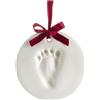 Pearhead Impronta piedino/mani bimbo da appendere fiocco rosso - pearhead