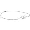 Miore Bracciale Bangle Oro 9k (375) Con 2 Diamanti Naturali 0,11 Ct – Colore H, Purezza I1, Confezione Regalo, Made In Anversa - 2