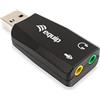 EQUIP Adattatore audio USB 2 x 3,5 mm Stereo Mic-In Line-Out Esterno