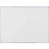 BoardsPlus Economy Lavagna Bianca Magnetica, Lavagna Cancellabile A Secco Con Cornice Grigio, 105 x 75 cm