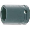 Hazet 900S-32 Inserto Chiave a Bussola per Avvitatori ad Impulso Esagonale, Nero, Attacco Quadro, Cavo, 12.5 mm 1/2 di Pollice