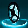 Tayire DC12V COB Striscia LED Blughiaccio Larghezza 4mm, 5m 480LEDs/m Flessibile Luci LED Nastro Super Luminosa Luci di striscia LED COB per Feste,Bancone,Decorazioni (alimentatore non incluso)