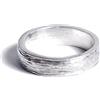 Gifts in a Tin Anello di stagno per il decimo anniversario di matrimonio, da uomo, effetto ruvido, con iscrizione Ten years (versione inglese); modifica della taglia gratuita, 63 (20.1), colore: Silver
