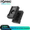 Toprig ACC004-P NP-F adattatore per caricabatterie piastra di alimentazione supporto a vite da 1/4 '', compatibile con batteria Sony NP-F550/750/970