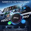Carlinkit HD2CP Pro CarlinKit Adattatore wireless HDMI Wireless Android Auto CarPlay 3-in-1 Smart Car Box Video HD per TV Stick Dispositivo HDMI