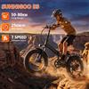 SUNNIGOO SUNNIGO B3 Bici Elettrica Pieghevole 20 Pollici Fat Bike 48V12.5Ah Batteria Al Litio 4.0 ''Pneumatico Mountain Ebike 250W MTB Urbano E-Bike