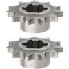 VGOL 2 Pezzi 11T T8F Ingranaggi Di Trasmissione Per Mini Motociclette Motocross Moto Quad 14x30mm/4x12mm
