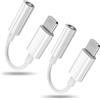 Vinmooog Adattatore Cuffie per iPhone [Certificato MFi Jack 3.5mm Cavo Aux Audio Dongle Convertitore, Compatibile con iPhone 14Pro/14/13/12/SE/11/X/XS/8/7（2 Pack）