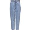 Only ONLCUBA - Jeans Dritti da Donna, a Vita Alta, Modello Carota