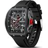 HANPOSH Orologi da uomo Orologi al quarzo analogici Orologi sportivi da uomo Orologi da polso tattici militari impermeabili