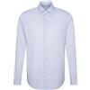 Seidensticker Uomo Herren Business Hemd Slim Fit Camicia Formale Not Applicable, Blu (Hellblau 10), 42 (Taglia Produttore: 36)