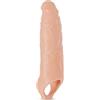 BDSMAGE Manicotto per pene per estensione del pene 5 cm, 28 cm Manicotto per pene taglia XXL Ingrandimento del grande Giocattoli sessuali per coppie Uomini (Chiaro)