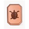 Les Ottomans Vassoio decorativo dipinto a mano con motivo tartaruga Fauna -