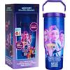 KPop Demon Hunters Ufficiale Bicchieri Termici 850ml, Borraccia Termica con Manico e Paglia, Prova di Perdite, Acciaio Inossidabile per Calde e Fredde