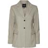 VERO MODA Vmkawi LS Regualr Herringbone Blazer, Torta al Cioccolato/Dettaglio: Argento Visone Melange, 42 Donna