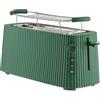 Alessi Plissè MDL15 GR Tostapane a doppio scomparto lungo Verde