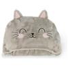 Legami - Coperta con Cappuccio Cosy Hugs! Tema Kitty, con Tasche Scaldamani e Cappuccio, Coperta in Poliestere, Chiusura a Bottone, 150 x 125 cm