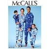 Mc Call McCall Modelli da Uomo/Donna/da Bambino/Bambina/Bambino Tuta e Cani Cappotto, Multicolore, Taglie: S-XL