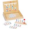 Dal Negro - Codice In Tempo, gioco di abilità in legno adatto ai bambini dai 6 anni in su.