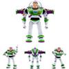 Robosen Robot Interattivo Buzz Lightyear - Giocattolo Smart con controllo vocale e app, movimenti realistici, 200+ clip audio, Mini Teatro, azioni programmabili, ali estensibili, laser ed effetti LED