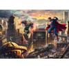 Schmidt Spiele 58591 Superman, l'Uomo d'Acciaio, Thomas Kinkade, 1000 Stück Puzzle