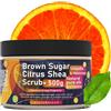 Poola & Bloom Scrub corpo esfoliante al cioccolato - Levigante con ingredienti naturali, Texture morbida e setosa, Ideale per pelle secca e opaca, Zucchero di canna naturale, Delicato profumo