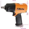 Beta Avvitatore pneumatico 1/2" reversibile beta 1927p