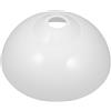 UKCOCO Paralume da : paralume in acrilico in plastica bianca per lampade da Torchere in posizione verticale (adatto per lampadina E27 lampadina non inclusa