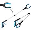 PEPE Mobility Pinza Telescopica Raccogli Oggetti, Magnetica (1 pz) | Bastone Pieghevole Prendi Rifiuti da Terra per Anziani, Apertura 8,5 cm, Impugnatura Ergonomica, Giardino, Presa Rotante