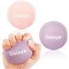 Oaioya 2 Palline Antistress Mano di 2 Resisitenza,Pallina in Gel da Presa Mano,Palle Allenamento di Presa e Riabilitazione Mano,Palline da Spremere per Esercizi Mano Dita Avambraccio (Bassa+Alta)