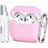 MHYALUDO Custodia compatibile con AirPods 4 Case, Custodia Airpods 4