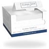 Clean Skin Club Clean Towels, Asciugamano viso 100% approvato USDA, Tovaglietta monouso testata clinicamente, Salviettina viso, Salviettine struccanti asciutte, Ultra morbide, 25 pz.