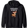 Chihuahua Designs by Margaretha Mamma Chihuahua per donne e ragazze Felpa con Cappuccio