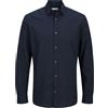 JACK & JONES JJESUMMER - Maglietta LS SN, Blazer Blu Marine, S