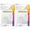 Asmodee GAMEGEN!C- Matte Dixit Sleeves 81 x 122 mm (90), Clear Colour (GGS10055ML) (Confezione da 2)