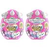 Rainbocorns Cuore Scintillante Serie 4 Puppycorn Surprise, Bulldog, Animale di Peluche da Coccolare, (Bulldog) (Confezione da 2)