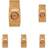 Lavazza Caffè in Grani per Macchina Espresso Qualità Oro - 500 gr (Confezione da 5)