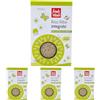 Baule Volante grana lunga Riso Integrale Biologico - Perfetto per Risotti e Contorni - 1 kg (Confezione da 4)
