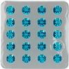 FunCakes Commestibili Jelly Diamonds Sky Blue: Pronti all'uso per la decorazione di torte, perfetti per torte eleganti di compleanno e di nozze, cupcake e altro, Set/20 (Confezione da 5)
