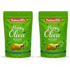 Madama Oliva Olive Denocciolate Verdi/Kalamata 80g, Varietà Halkidiki e Kalamon, Gusto Peperoncino e Rosmarino, Lavorazione Sivigliana, Senza Conservanti, Atmosfera Protettiva, Bustine Easy Open