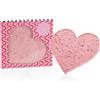 Venchi - Brutto&Buono, Lastra Artigianale di Cioccolato Bianco a Forma di Cuore, alla Rosa, Mandorle e Lampone, 200 Gr, Senza Glutine, Senza Coloranti, Idea Regalo Festa della Mamma